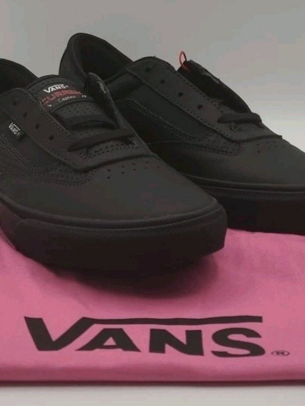 Vans Skate Curren Caples Vcu Men Size 10.5 Black Skateboarding Shoes VN000D8RBLK